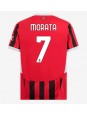 AC Milan Alvaro Morata #7 Heimtrikot 2024-25 Kurzarm